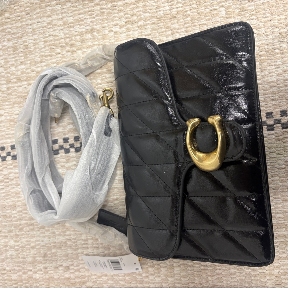 Coach Chain Tabby Shoulder Bag CAF55 B4/Black – NWT – MSRP $595